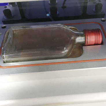 玻璃瓶陶瓷瓶勁酒瓶的防水測試實(shí)例分享