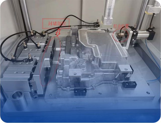 hiraysi's air-tightness and waterproof testing equipment for automotive castings makes waterproof testing easier!