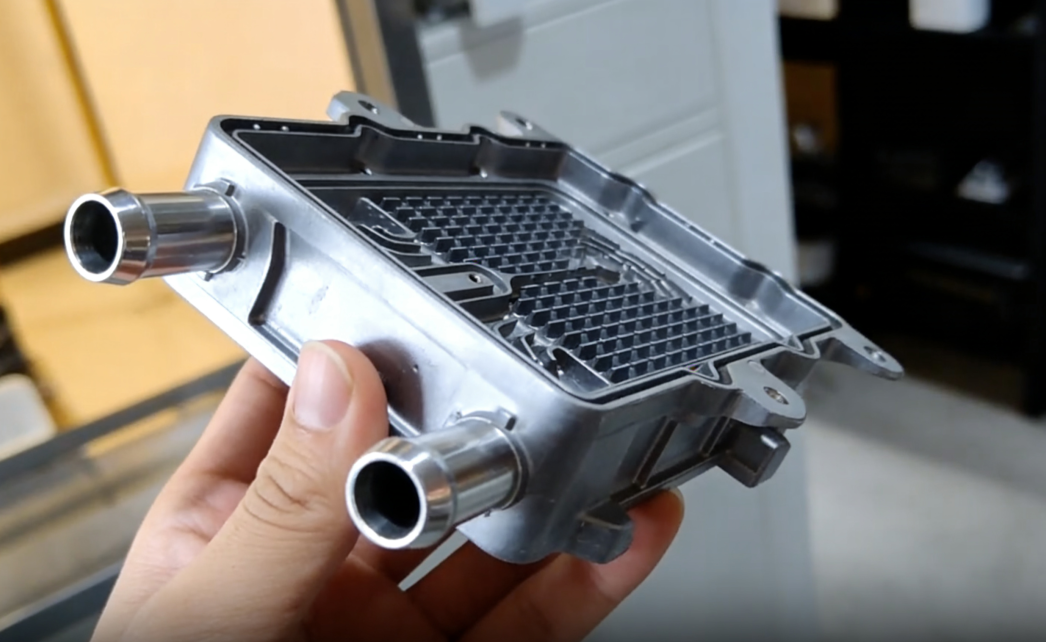 Water-cooled die casting-application case